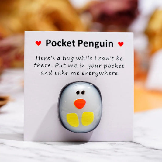 A Little Pocket Penguin Greeting Card
